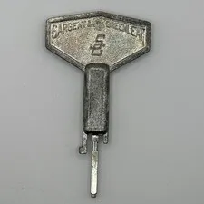 SARGENT & GREENLEAF U11 Safe-4 Wheel Combination Lock Change Key - FREE SHIP