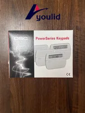 New DSC PK5501 PowerSeries Keypad up to 64 Zone LCD Picture Icon  US Free tax #b