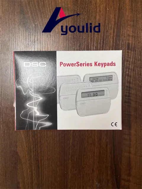 New DSC PK5501 PowerSeries Keypad up to 64 Zone LCD Picture Icon  US Free tax #b