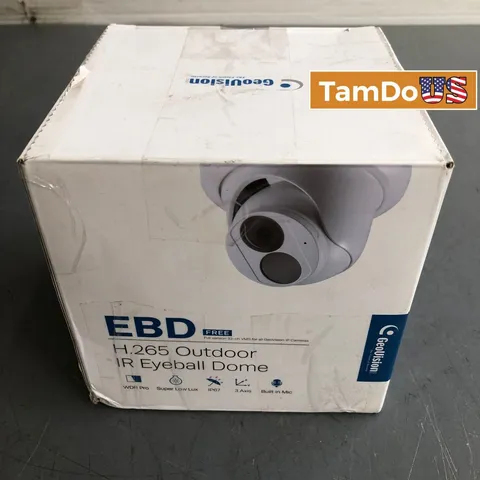 GeoVision GV-EBD4704 H.265 Outdoor IR Eyeball Dome IP Security Camera