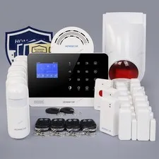 HOMSECUR Wireless WIFI 4G GSM SMS Autodial Burglar Alarm System