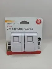 GE - 2 Indoor Window Door Alarm Sensor Model # 36019 Factory Sealed Free Ship.