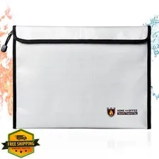 Geban Fireproof Document Bag 15x11