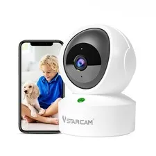 2K QHD Security Camera Indoor, Room Camera Baby Monitor 360° for Home Securit...