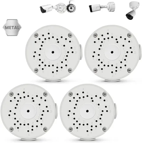 Compatible with Bullet Cameras Universal Bullet Security Camera Base Junction Bo