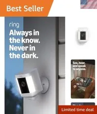 Spotlight Cam Plus, Battery, Home or business security with HD video, Two-Way...