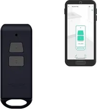 Mini FlexFob – Compact 2-Button Fob with Rechargeable Type C Battery, Long-Ra...