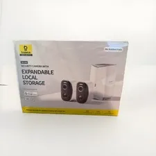 N1 Outdoor Camera 2K 2-Cam Kit (Includes 2 cameras and the H1 HomeStation)