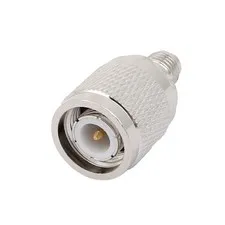 TNC Male to SMA Female Jack M/F RF Adapter Coaxial Connector Silver Tone