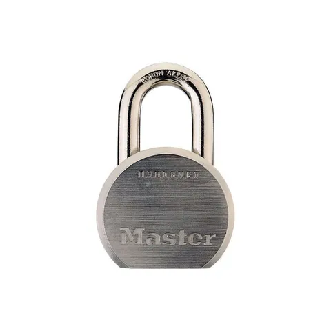 Master Lock Padlock 2 1/2In Steel Ball Bearing Locking 1Pk