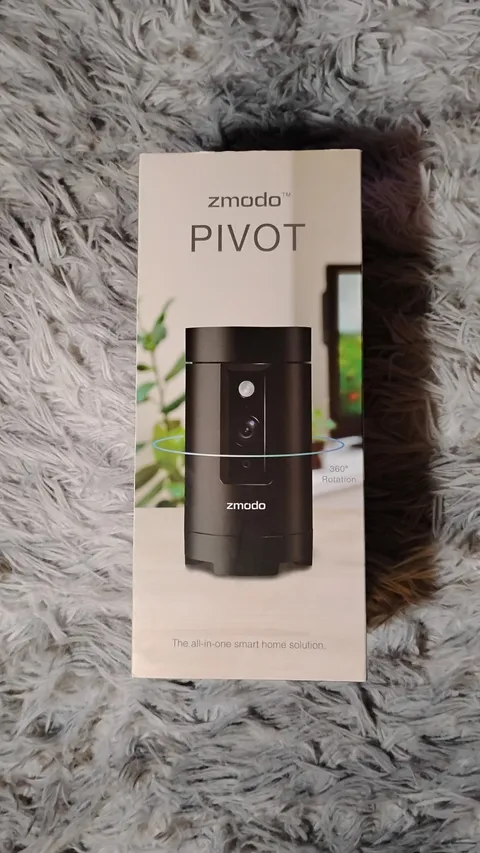 Zmodo Pivot 1080p 360° Rotating Wireless Indoor Security Camera ZH-IZV2D-W Black