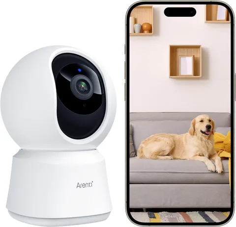 5G Indoor Security Camera 4MP Pet Camera with Speaker for Dog/Cat Baby Monitor