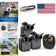 Weather Resistant Driveway Alarm System with 1 Receiver and 3 Expandable Sensors