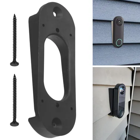 Doorbell 4" Standard Vinyl | Aluminum | Hardi Board | Cedar Siding Mount Comp...