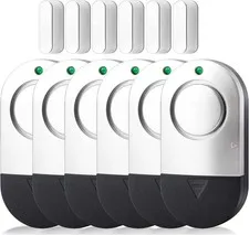 Door Window Alarm, 120DB Window Alarms for Home Security, Door Chime for Stor...