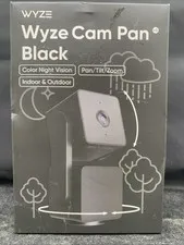Wyze Cam Pan v3 Indoor/Outdoor IP65 1080P 360° Pan/Tilt/Zoom Wi-Fi - Black