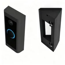 Video Doorbell Corner Mount for Doorbell Wired Corner Mounting Bracket 45 Deg...