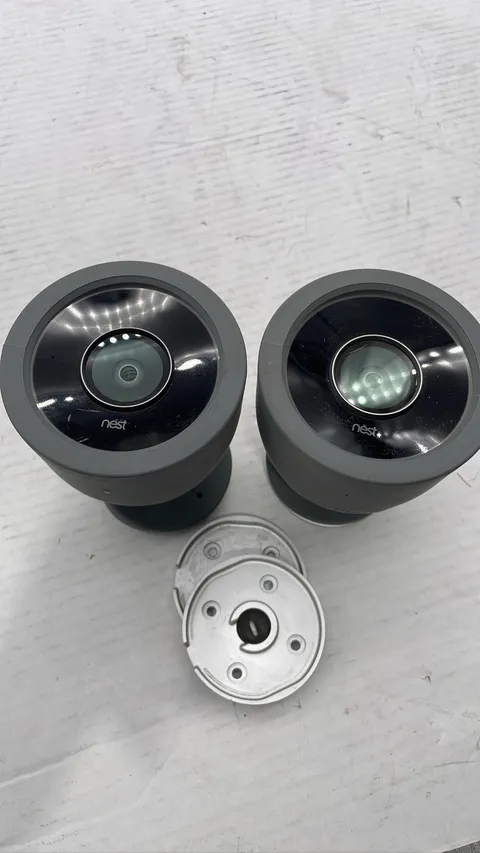 Google Nest Labs Model A0055 Cam IQ Outdoor Security Camera 1080p HD Lot of 2