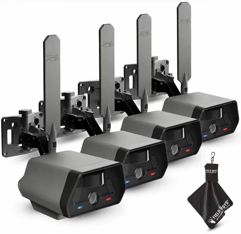 TACTACAM Defend Cellular Security Camera - No WiFi Required - Motion...