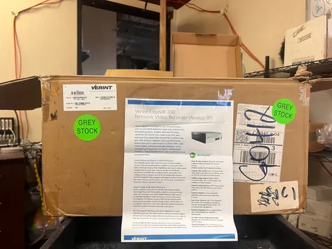 VERINT 70-300-5956 EDGEVR 300 NETWORK VIDEO RECORDER Analog Ip