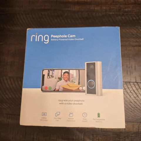 Ring Door View Peephole Camera and Doorbell Battery Operated