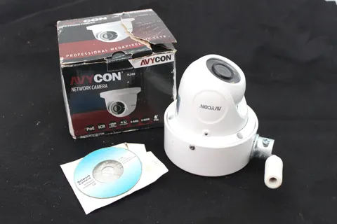 AVYCON AVC-EHN41FT 4MP H.265 PoE Outdoor IP Turret Security Camera