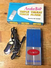 Anchor Bilt Triple Threat Torch Alarm Vintage Security Flashlight Siren Gadget