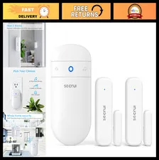 Wireless Door Chime Alarm System, 500FT Range, 58 Chimes, 5 Volume Levels, Entry