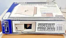 Homak WS00017001 In-Wall Safe – Fits Between Studs New in box with 2 keys