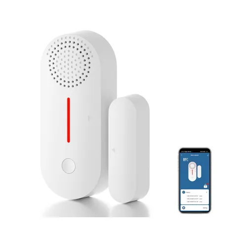 WiFi Door Window Sensor Alarm: WiFi Door Sensor with App Alerts, 12... Fast Ship