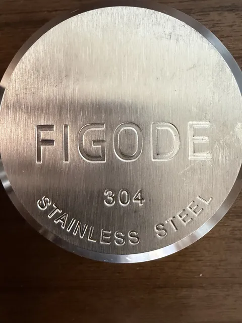 FIGODE 304 Stainless Steel Puck Lock, Hidden Shackle.