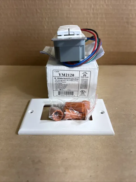 NEW IN BOX: LOT OF 3 Motion Activated Sensor Light Switch Model YM2120