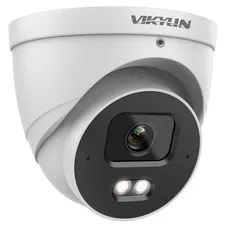 Vikylin 4MP POE IP Camera Outdoor Onvif Full Color Built in Audio Wired IVS CCTV