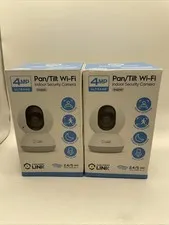2 PACK Amcrest 4MP WiFi Camera Indoor, Human Detection, Motion-Tracking P401