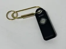 She’s Birdie  Personal Safety Alarm for Women Charcoal/Black With Key Chain