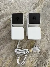 Wyze Cam Pan v3 Indoor/Outdoor Wifi Pan/Tilt/Zoom  Security Camera Set Of 2