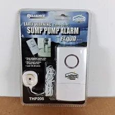 Reliance THP205 Wired Sump Pump Alarm 105dB Battery Wall Mounted Motion Alert