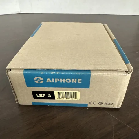 NEW Aiphone LEF-3 Master Door Station 3-Channel White Callbox Intercom Speaker