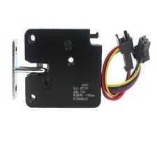 Express Cabinet Door Electronic Lock Electromagnetic 12V Four Wire With Feedback