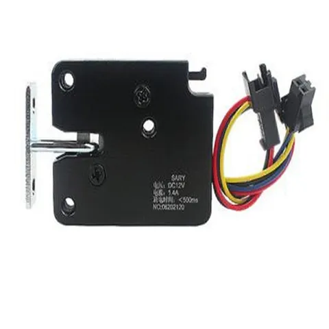 Express Cabinet Door Electronic Lock Electromagnetic 12V Four Wire With Feedback