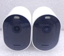 Lot Of 2 Arlo Pro 4 1080p Wireless WiFi Indoor Outdoor Security Camera #99