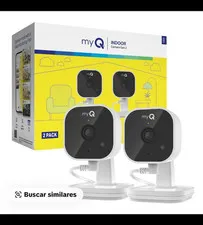 myQ Indoor Camera Gen 2 2-Pack 1080p Wi-Fi, Night Vision, 2-Way Audio