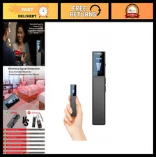 Hidden Camera & Bug Detector - RF Tracker Finder with LCD Screen for Home, Trave
