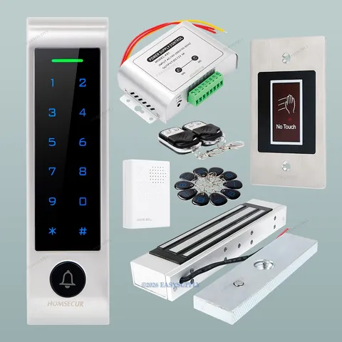 HOMSECUR IP66 APP WIFI Access Control Set Waterproof 180KG Mag Lock