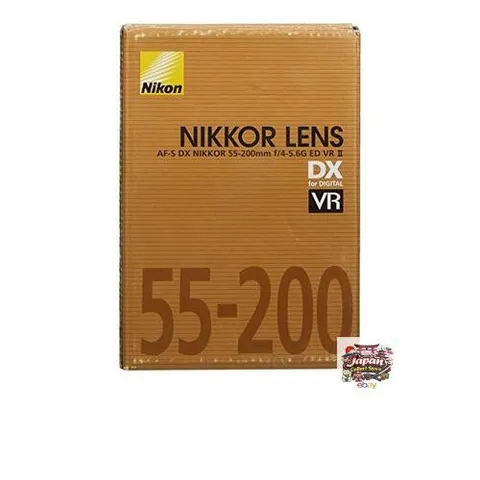 Nikon Telephoto Zoom Lens AF-S DX NIKKOR 55-200mm f/4-5.6G ED VR II for Nikon DX