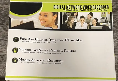 Digital Network Video Recorder Lapetus Model N6708HE5-POE View Control PC Mac 