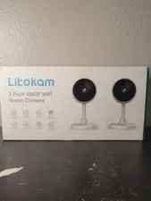 Litokam pack 1080P WiFi Indoor Smart Camera, Indoor Cameras 