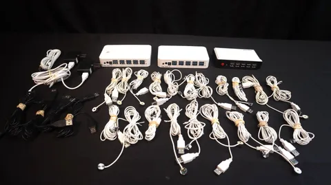 3x USB Powered Retail Alarm Systems w/ Cables