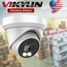 VIKYLIN 7/24 recording Color Light Security 6MP IP Camera Motion Detection ONVIF