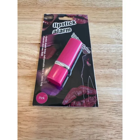Lipstick Alarm In Pink - Fashionable Personal Security Device For Ladies Joggers